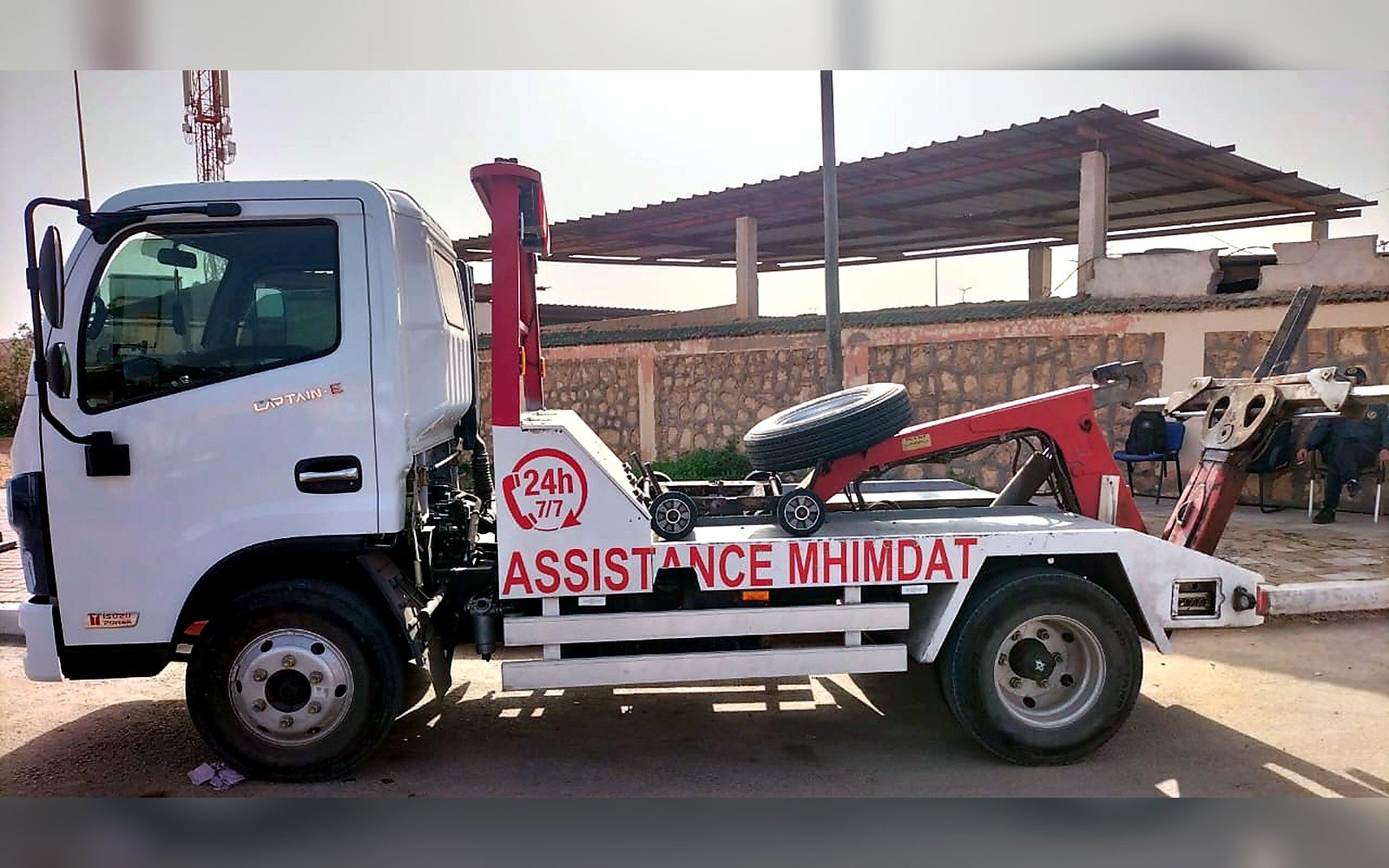 Dépanneuse à bras et récupération de véhicule à Marrakech